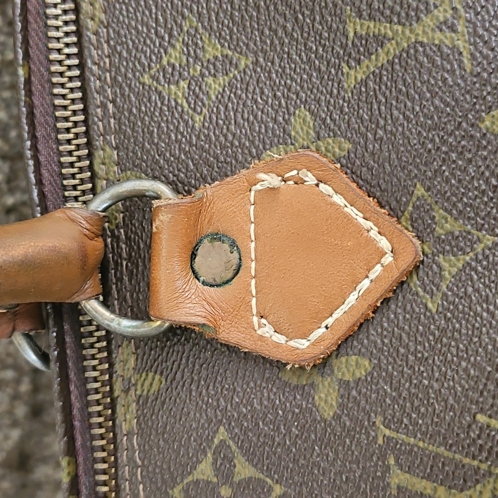 Louis Vuitton Brown Monogram Satchel - Picture 2 of 16